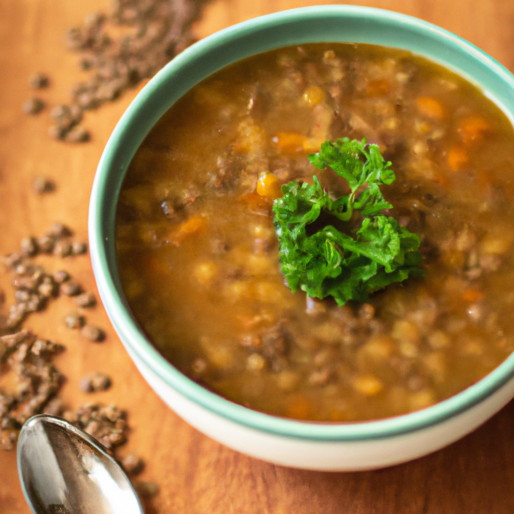 Mediterranean Lentil And Vegetable Soup