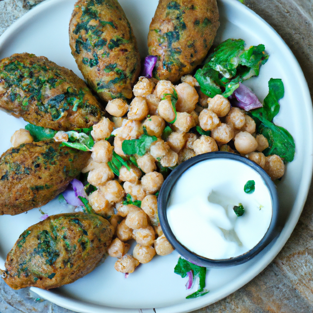 Vegetarian Kibbeh With Chickpeas