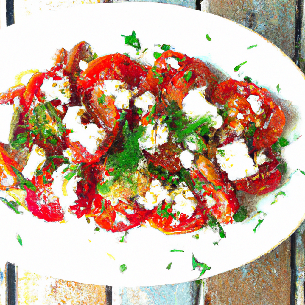 Greek Style Roasted Tomatoes