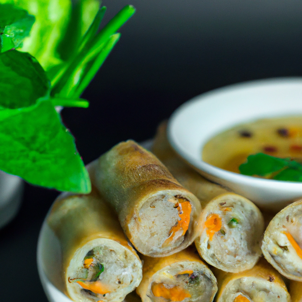 Crispy Vietnamese Spring Rolls