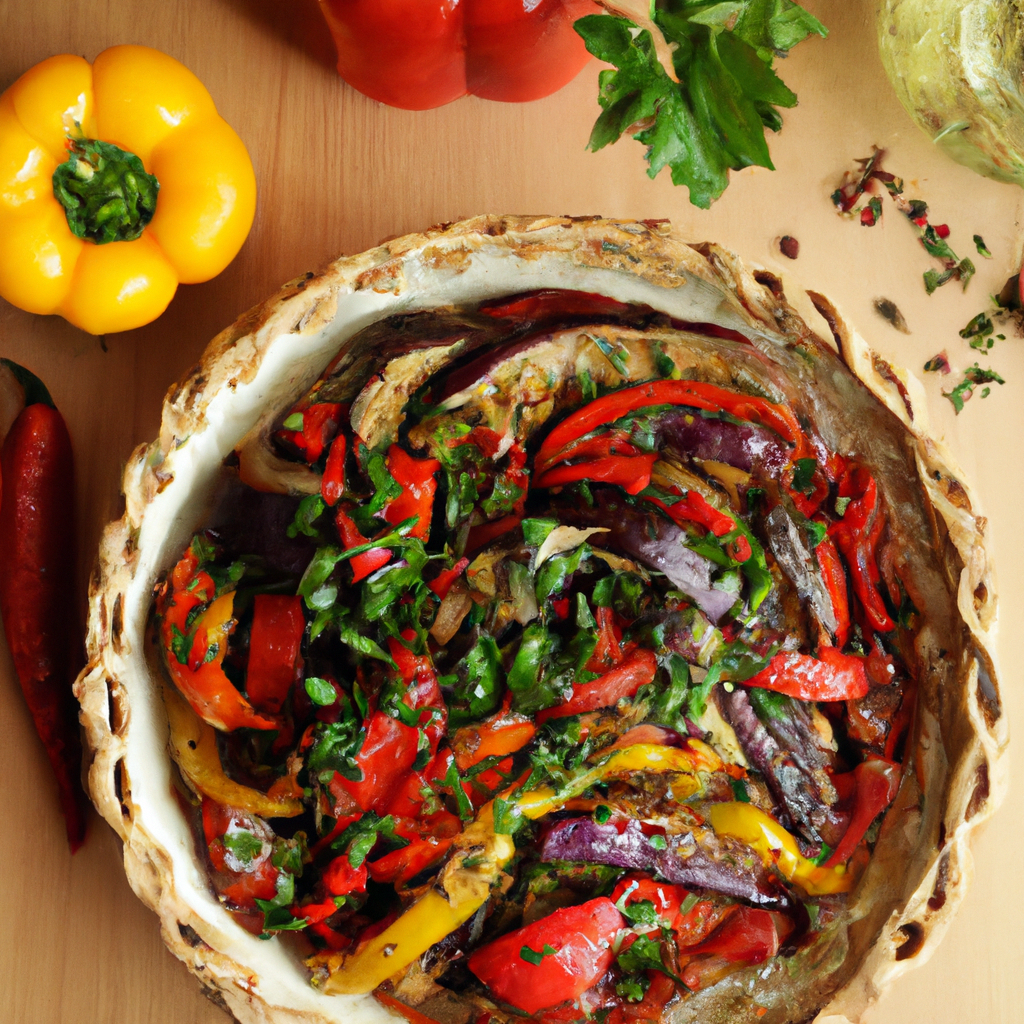 Escalivada Con Anchoas Roasted Vegetables With Anchovies