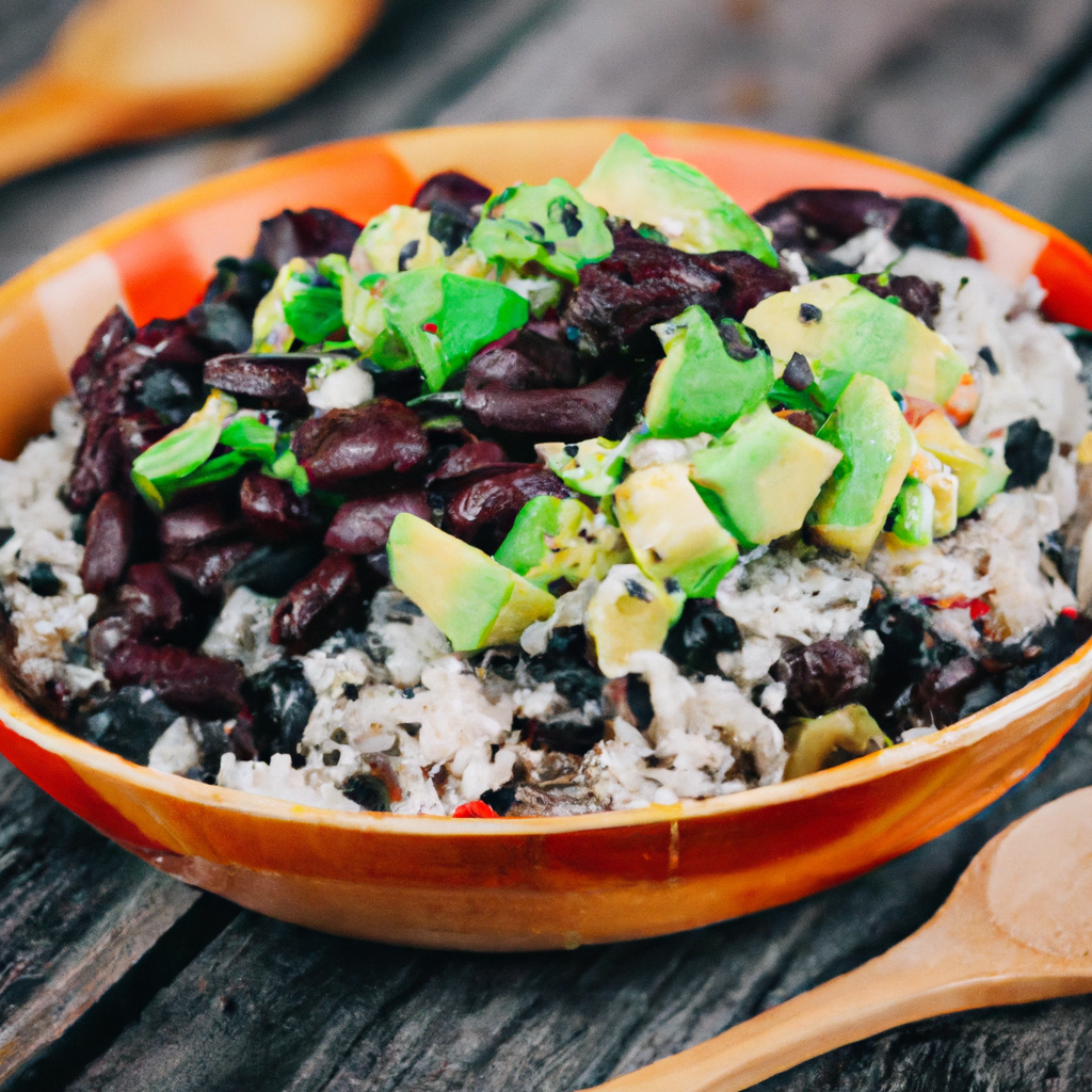 Caribbean Black Bean And Rice Bowls