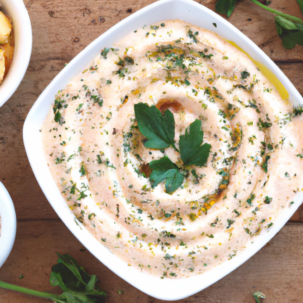 Lebanese Potato Tahini Dip