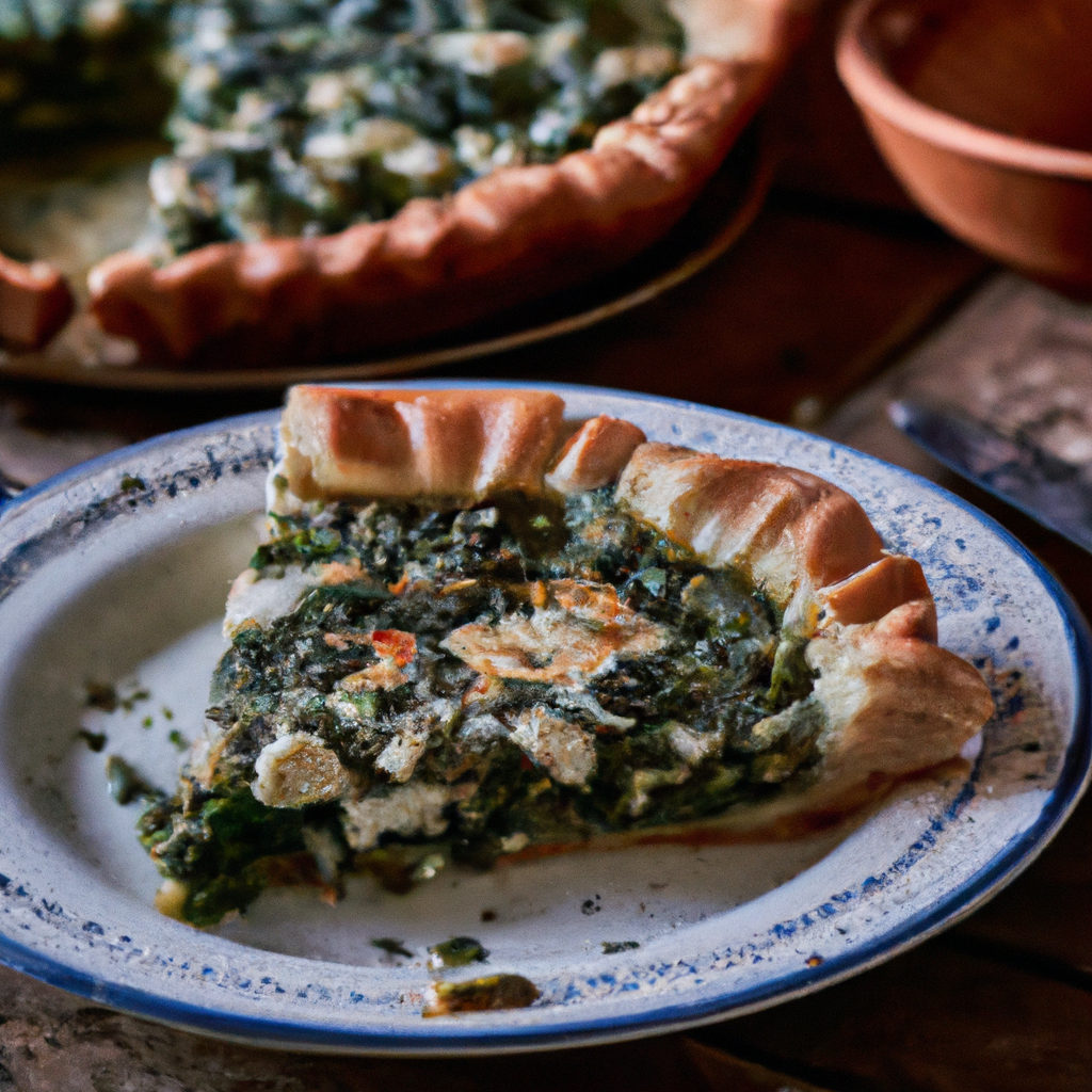 Mediterranean Spinach And Feta Tart