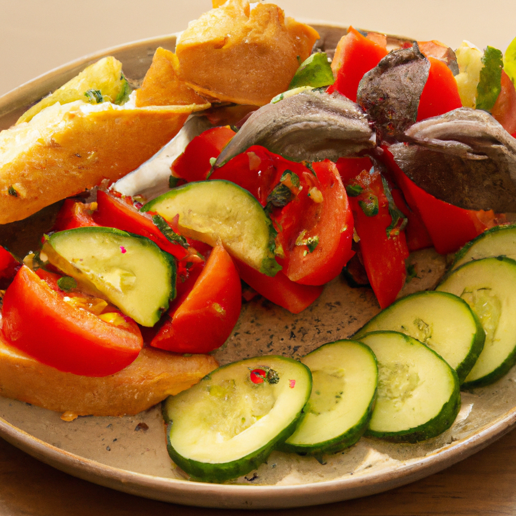 Tomato And Basil Panzanella