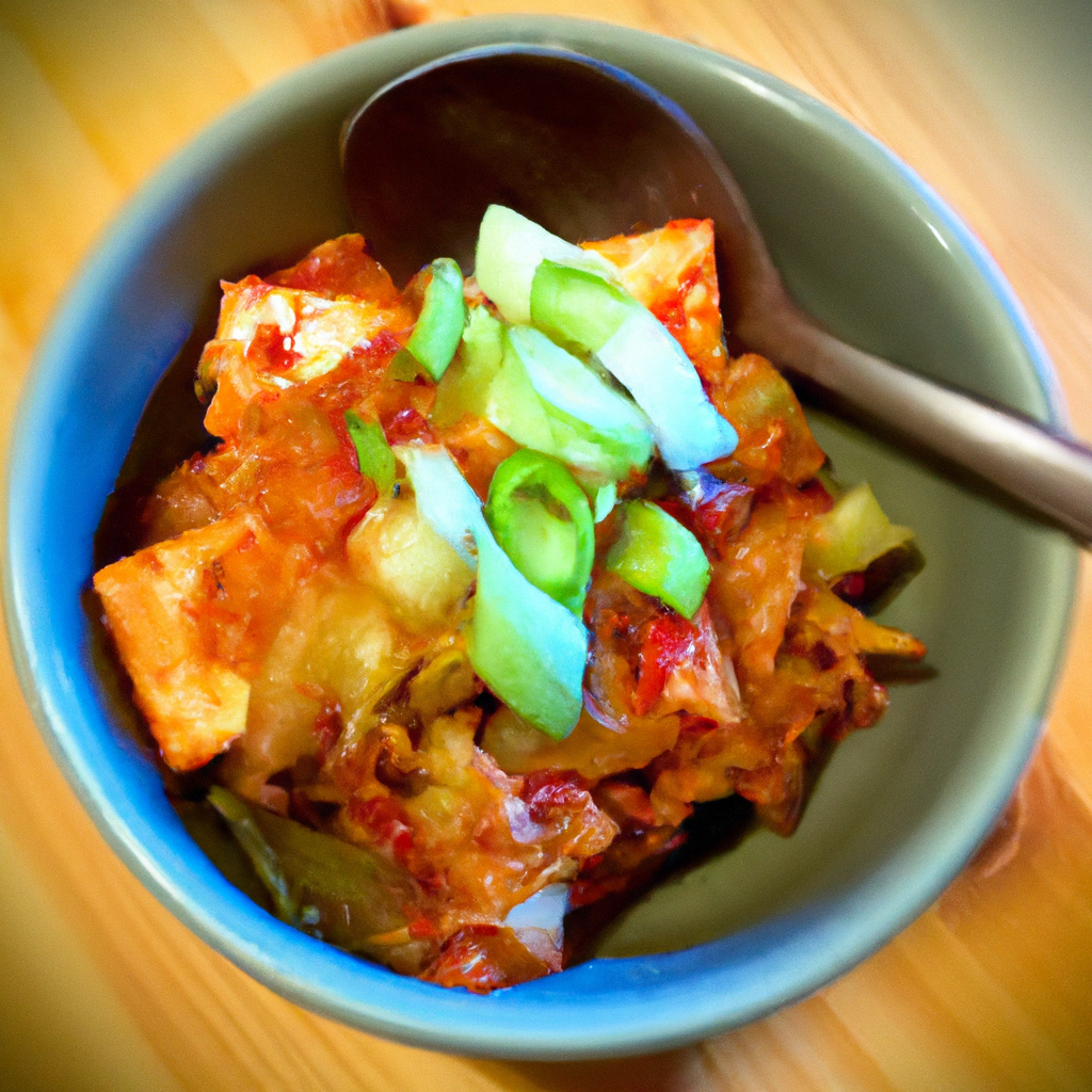 Korean Cabbage Kimchi Stew