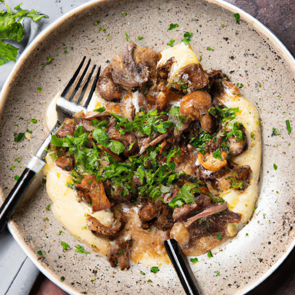 Cozying Up With Creamy Polenta And Savory Toppings