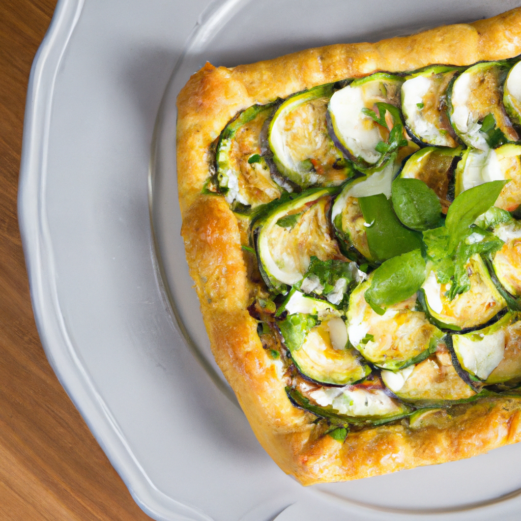 Zucchini And Ricotta Tart