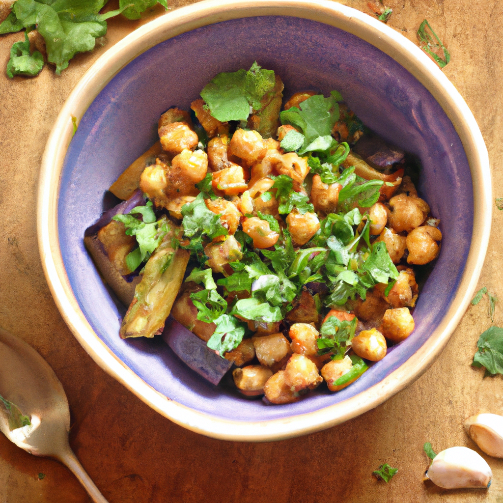 Eggplant And Chickpea Stew