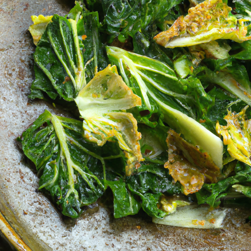 Couve Crocante Crispy Collard Greens
