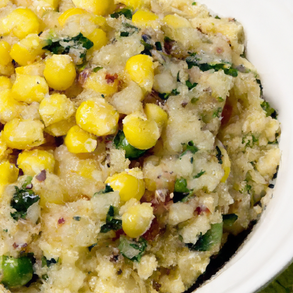 Quinotto With Corn And Peas