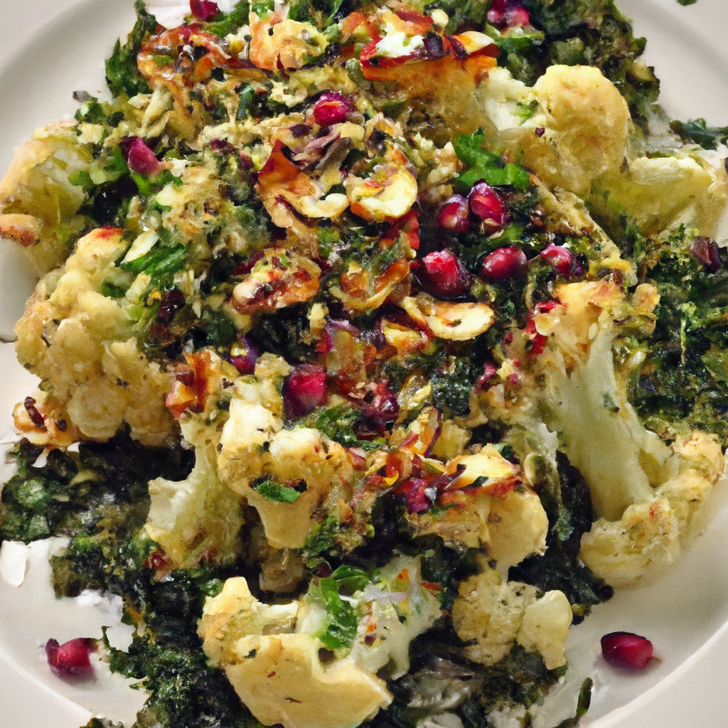 Lebanese Cauliflower Tahini Salad