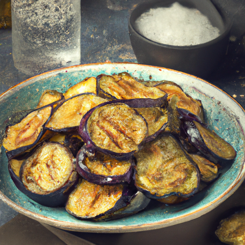 Berenjenas Fritas Fried Eggplant