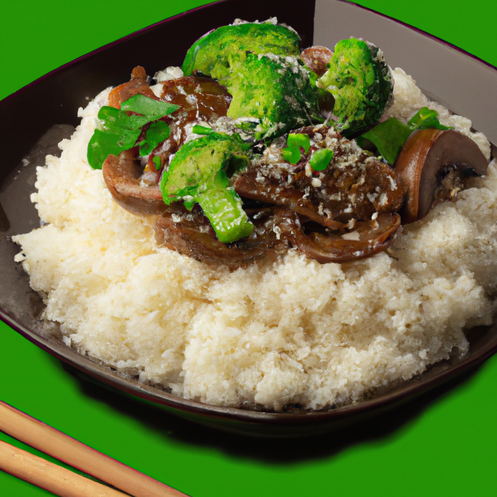 Teriyaki Mushrooms And Broccoli