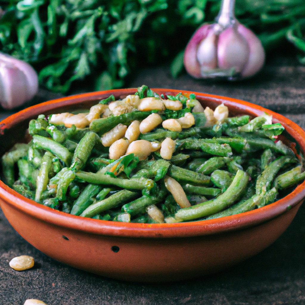 Foul Akhder Green Beans With Garlic