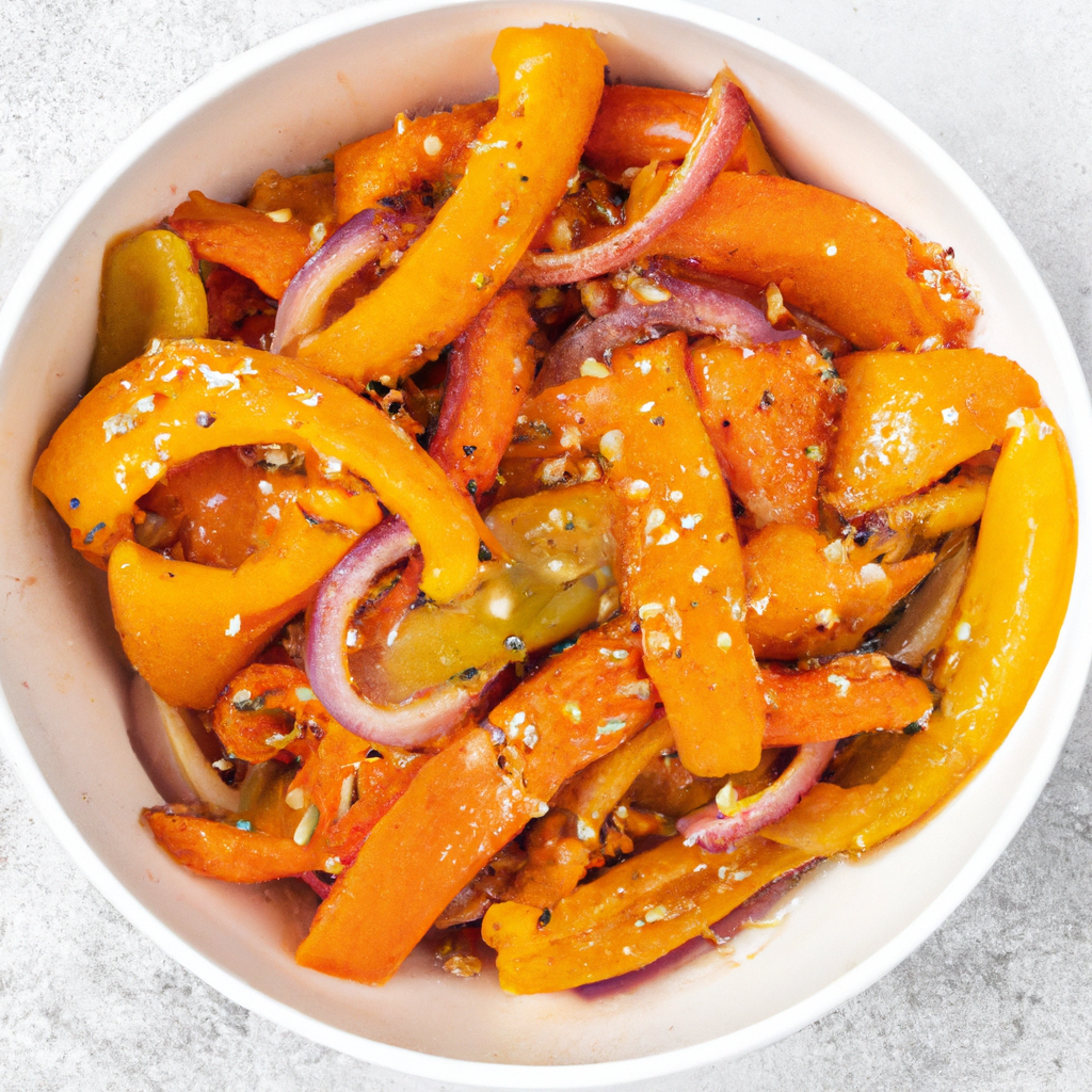 Crispy Orange Vegetables