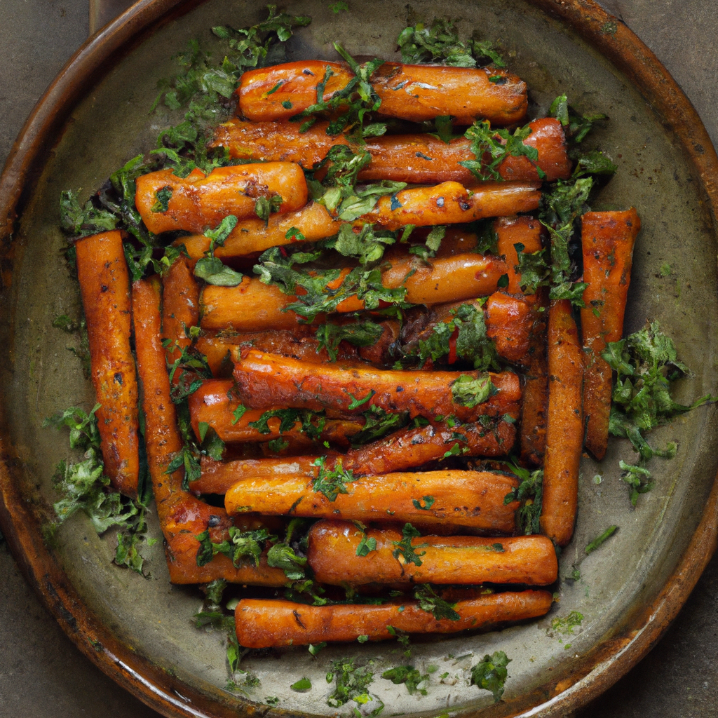 Turkish Style Roasted Carrots