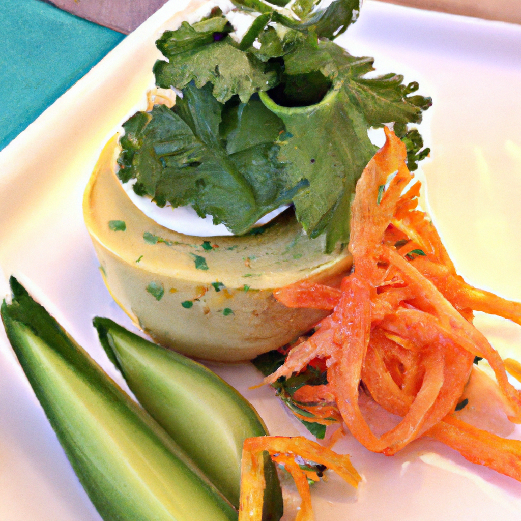 Vegetarian Causa With Aji Amarillo