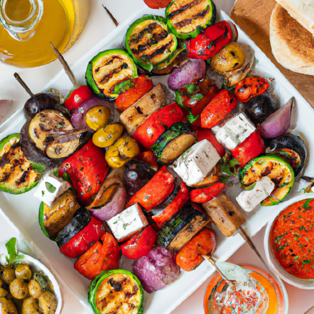 Vegetarian Souvlaki