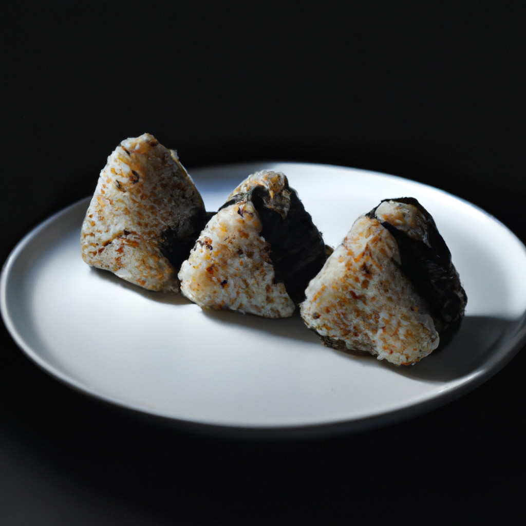 Shoyu Glazed Onigiri