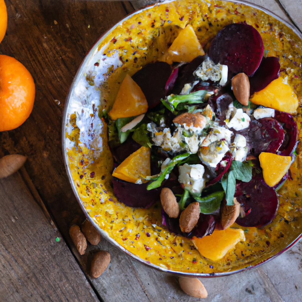Moroccan Spiced Beet And Orange Salad