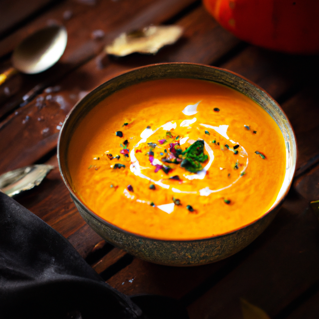 Moroccan Spiced Pumpkin Soup