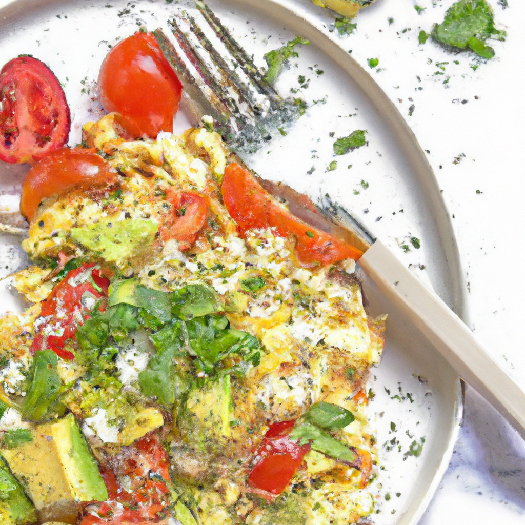 Avocado Egg Scramble