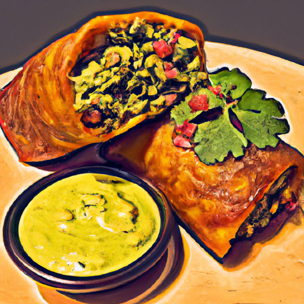 Bean Chimichangas