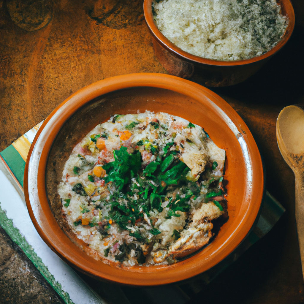 Caruru Vegetariano Brazilian Okra Stew