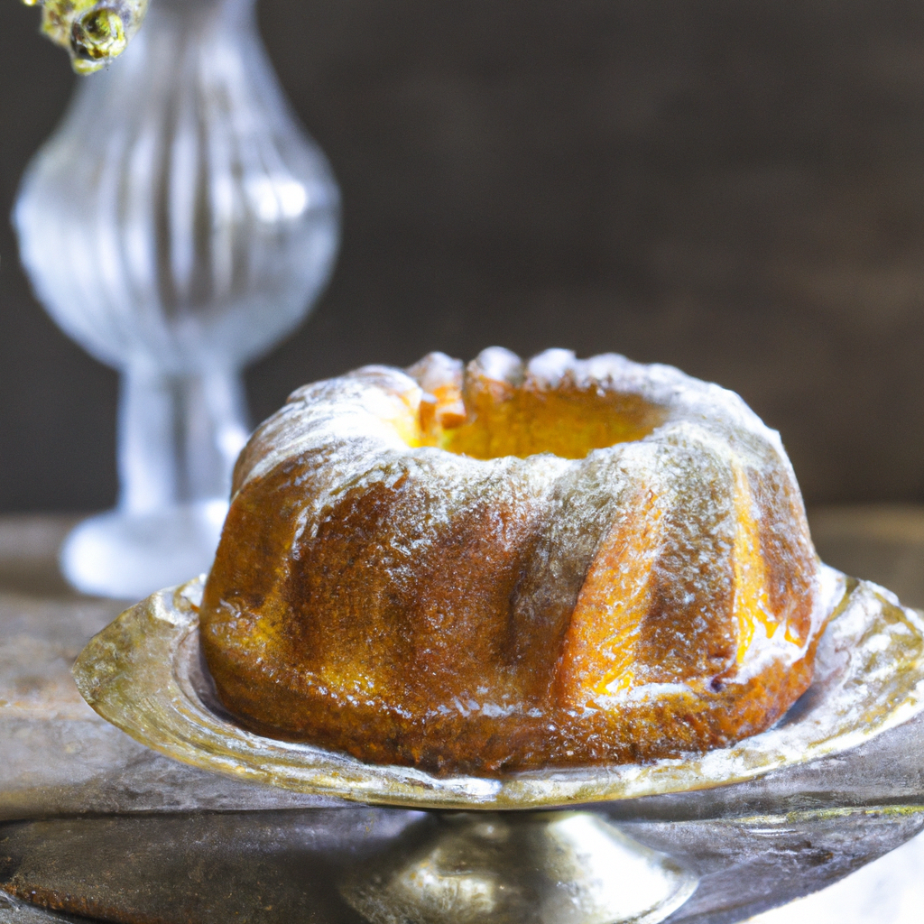 Creme Fraiche Yellow Cake