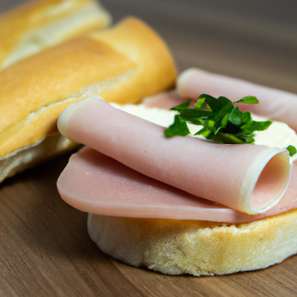 Festive Ham And Cheese Spread