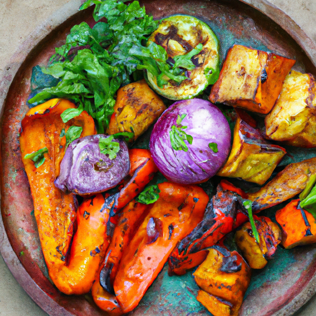Roasted Caribbean Vegetables