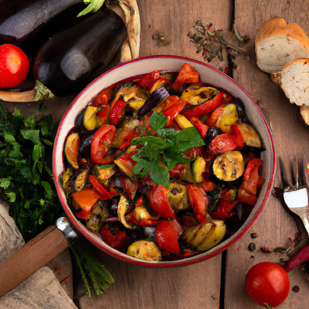 Turkish Baked Vegetables Guvec