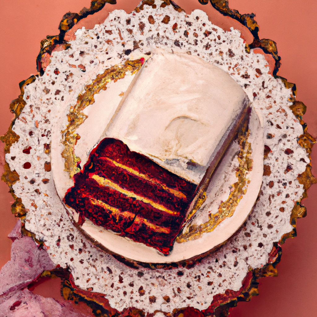 Victorian Lace Cake