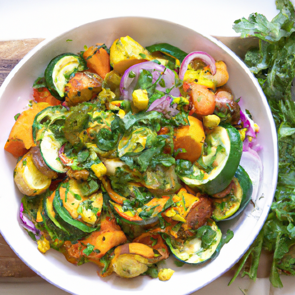 Caribbean Vegetable Rundown