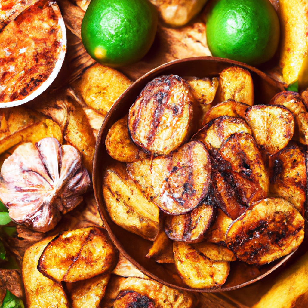 Grilled Plantain Chips
