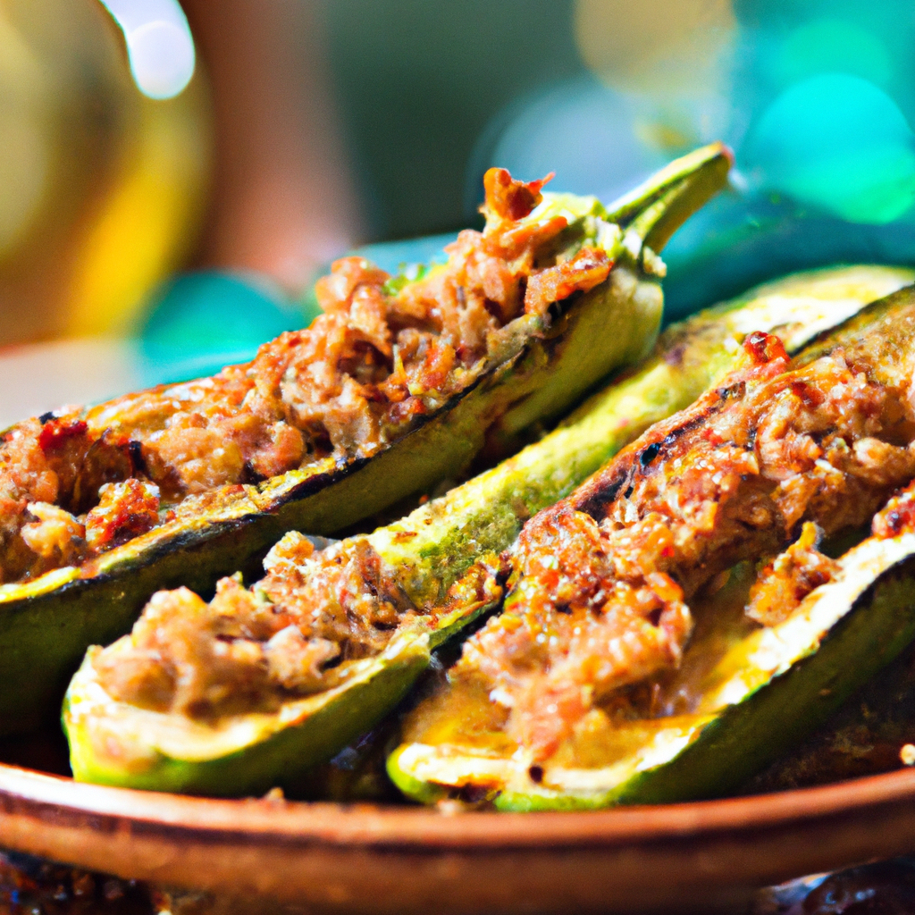 Stuffed Kousa Zucchini