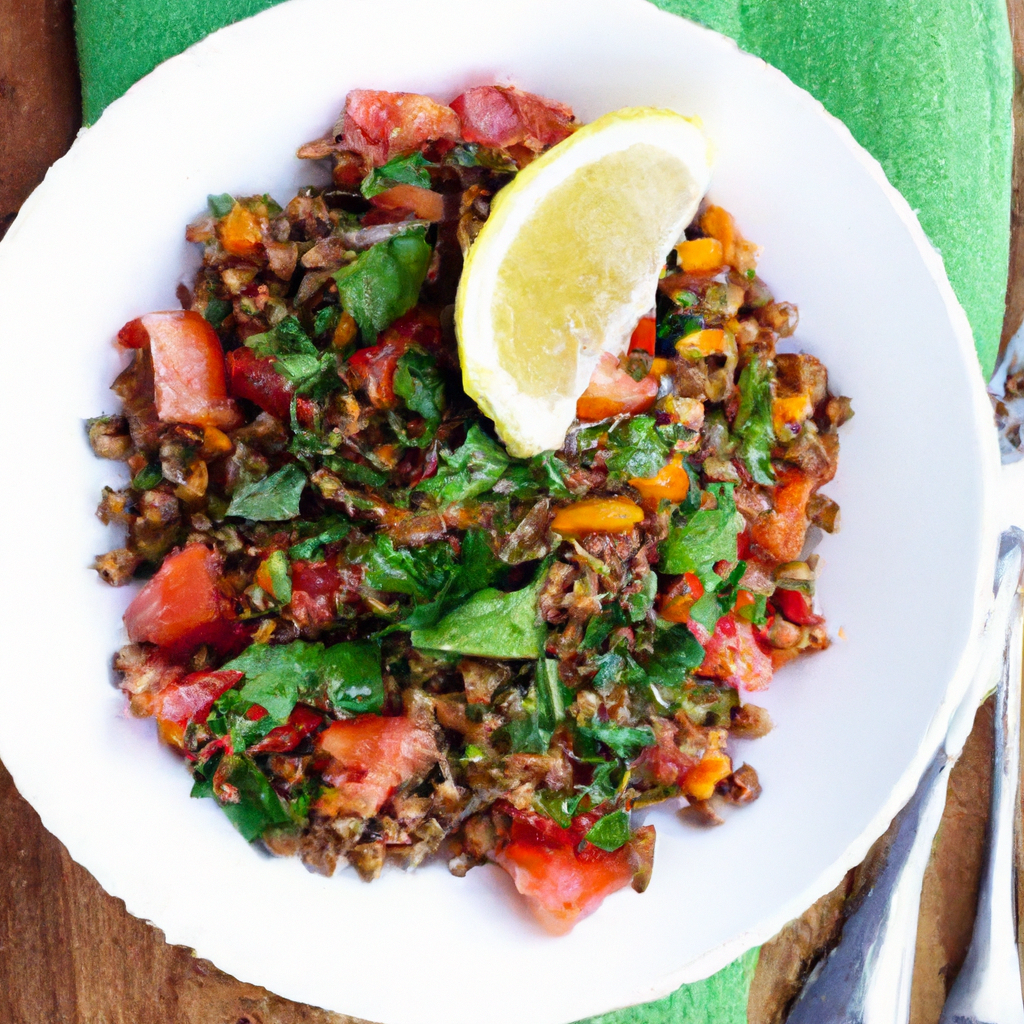 Azifa Lentil Salad