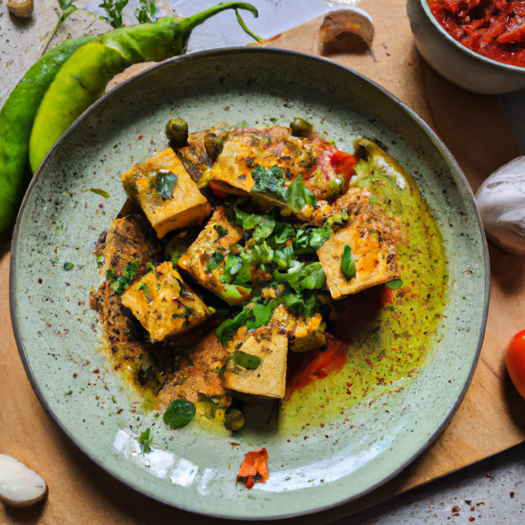 Enkulal Firfir Scrambled Tofu