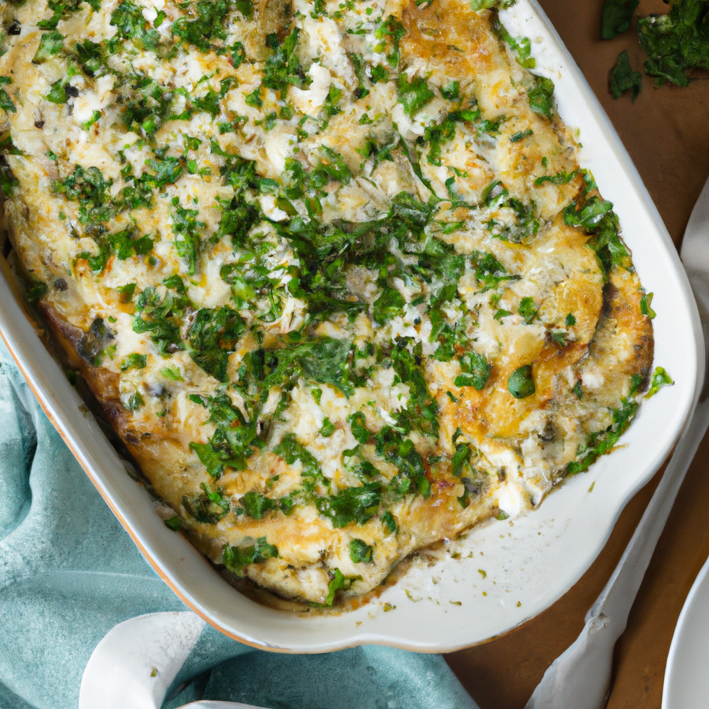 Greek Lemony Potato Casserole