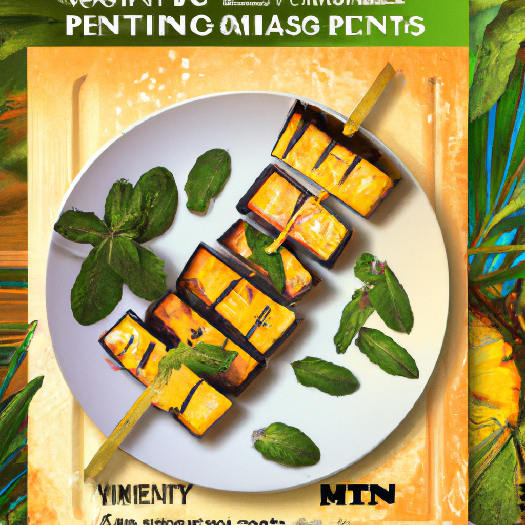 Grilled Pineapple And Tofu Skewers