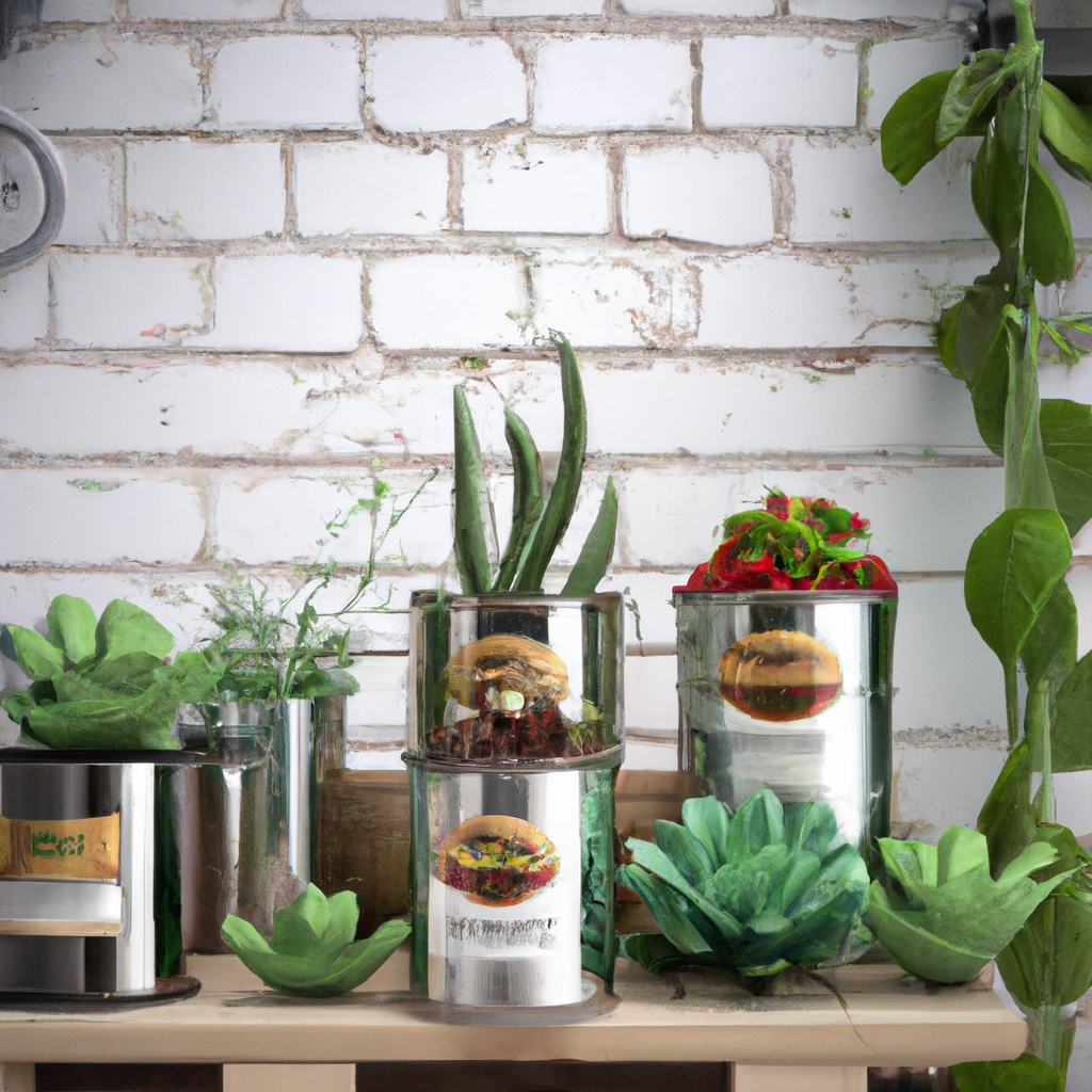 Growing Plants In Recycled Containers