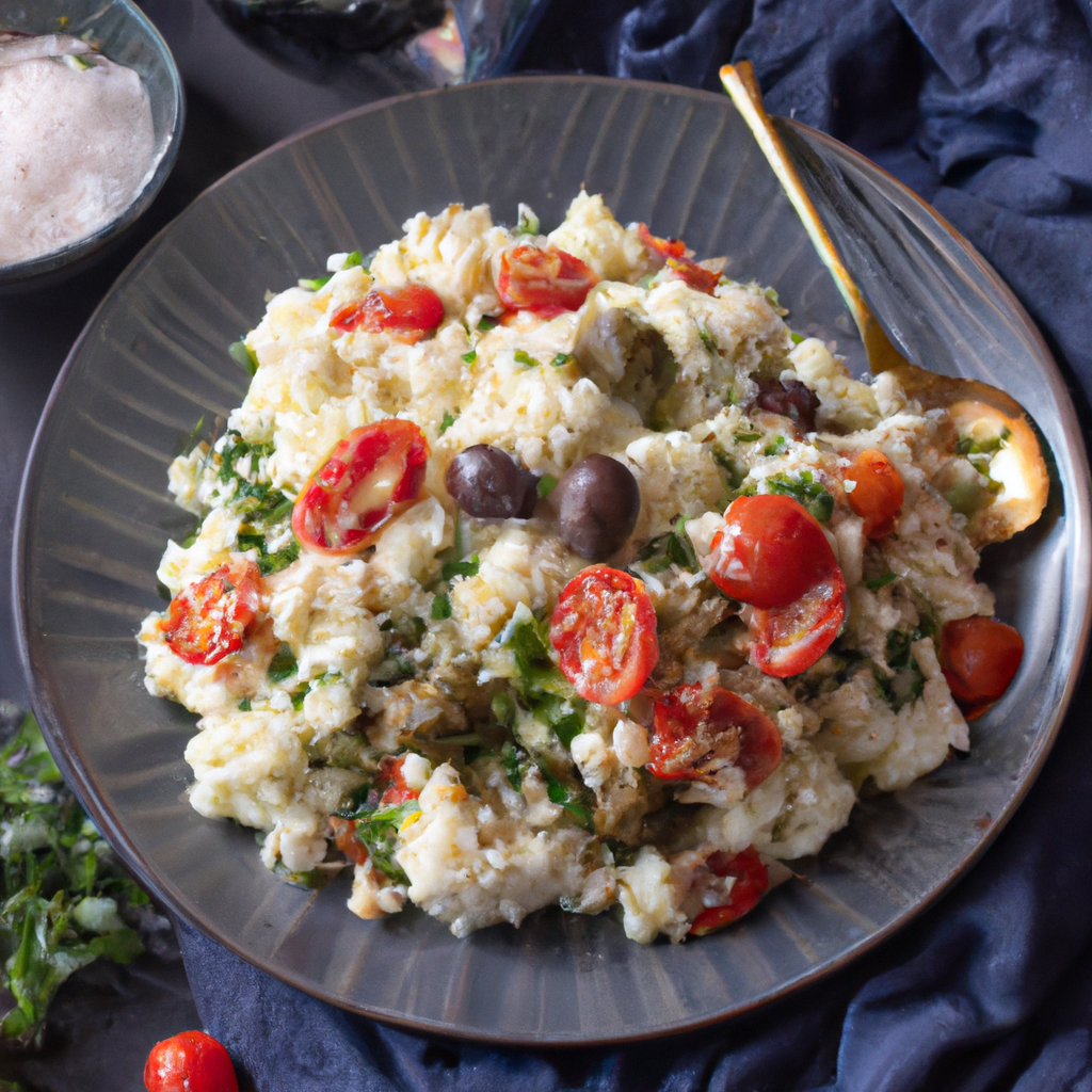 Mediterranean Cauliflower Rice