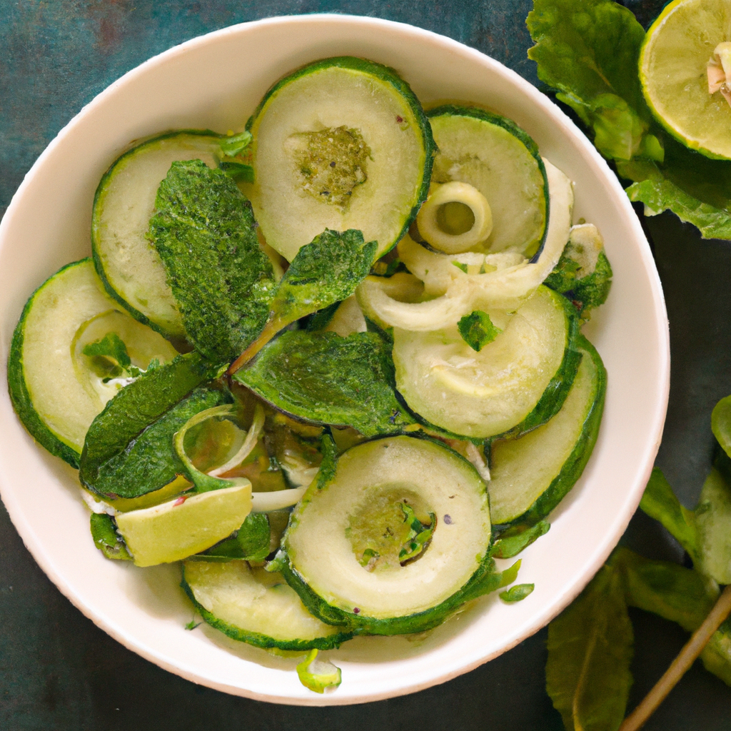 Moroccan Cucumber And Mint Salad