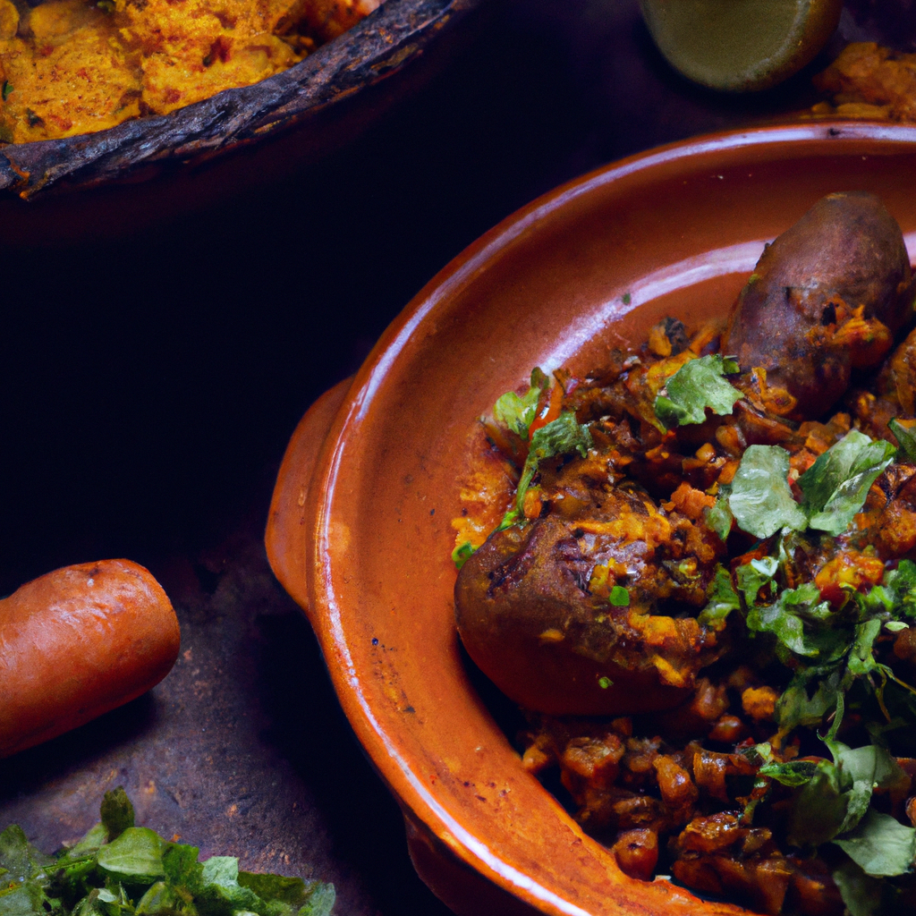 Moroccan Spiced Sweet Potato And Lentil Tagine