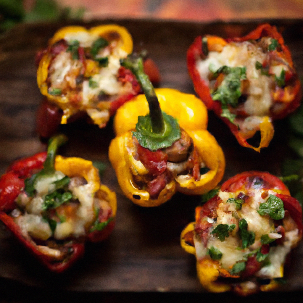 Peruvian Style Stuffed Peppers