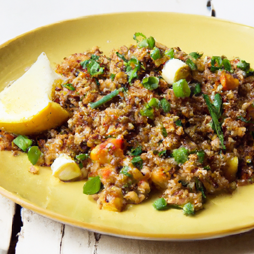Quinoa And Lentil Chaufa