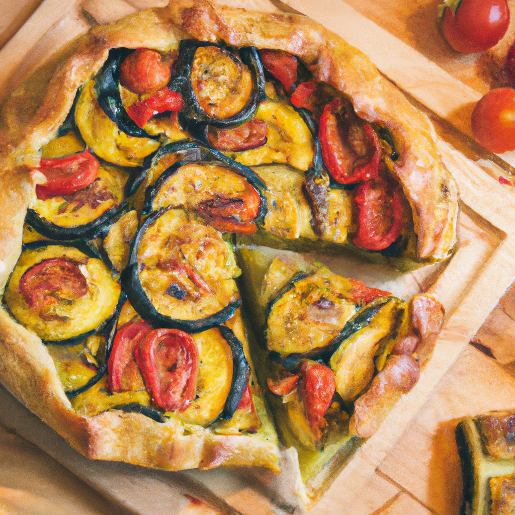 Roasted Vegetable Galette