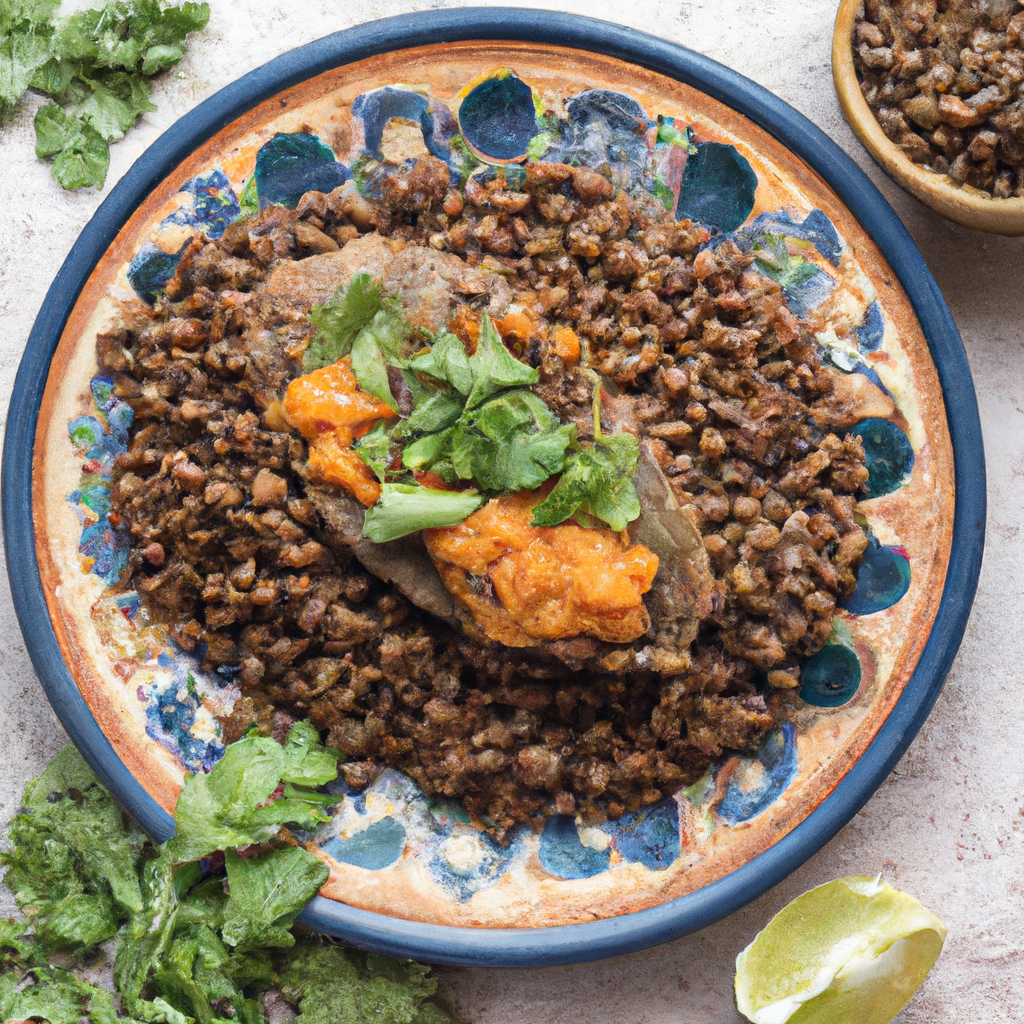 Tacu Tacu With Lentils