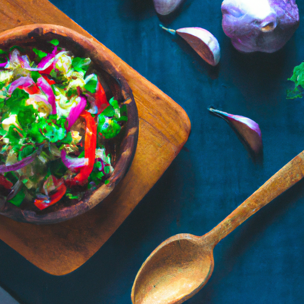 Timatim Fitfit Bet Karya Tomato And Injera Salad With Chilies